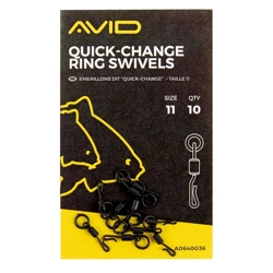 Avid Carp Quick Change Ring Swivels